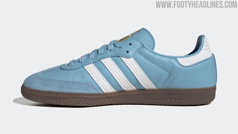 Adidas Samba Argentina 2022 World Cup Shoes Released - Footy Headlines